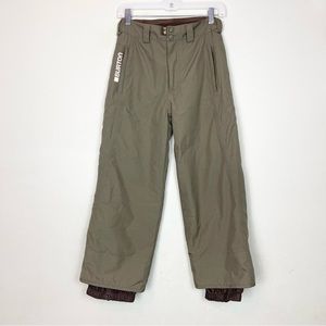 Burton Snowboard Pants size M green